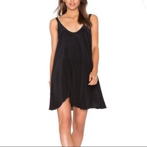 Rory Becca Harira Trapeze Silk Mini Dress